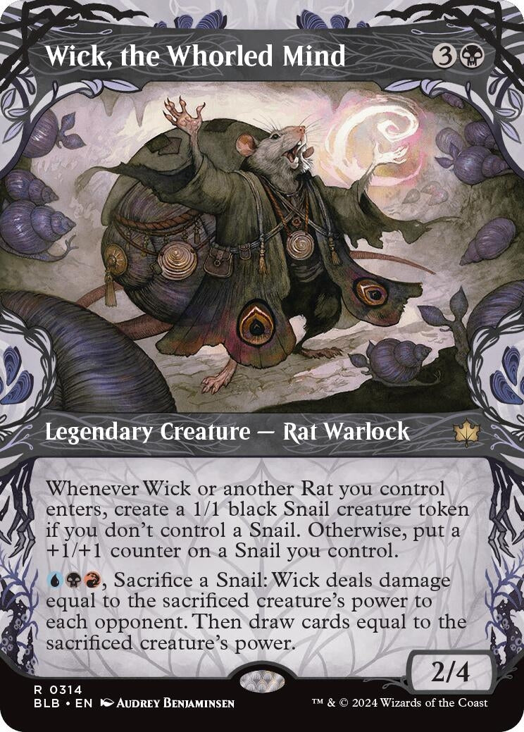 Wick, the Whorled Mind (Showcase) (314) (Bloomburrow)