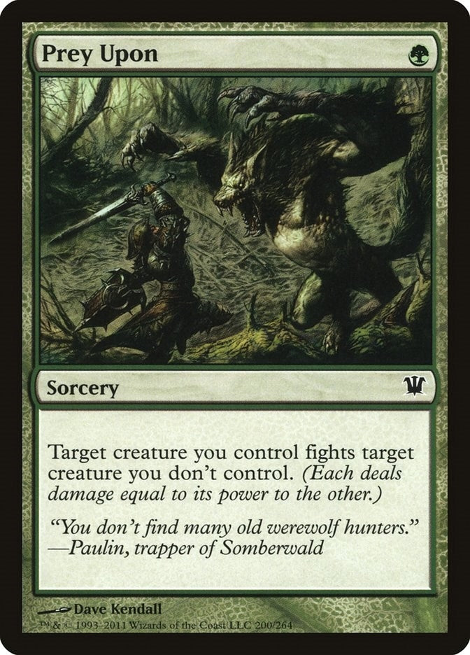 Prey Upon (200) (Innistrad)