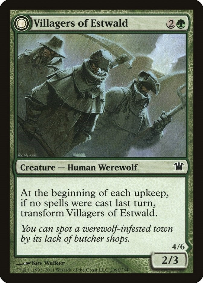 Villagers of Estwald (209) (Innistrad)