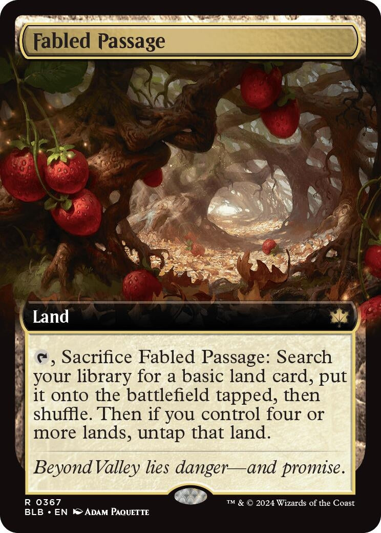 Fabled Passage (Extended Art) (367) (Bloomburrow)