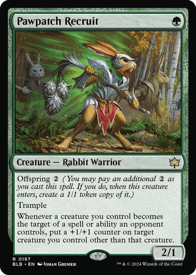 Pawpatch Recruit (187) (Bloomburrow)