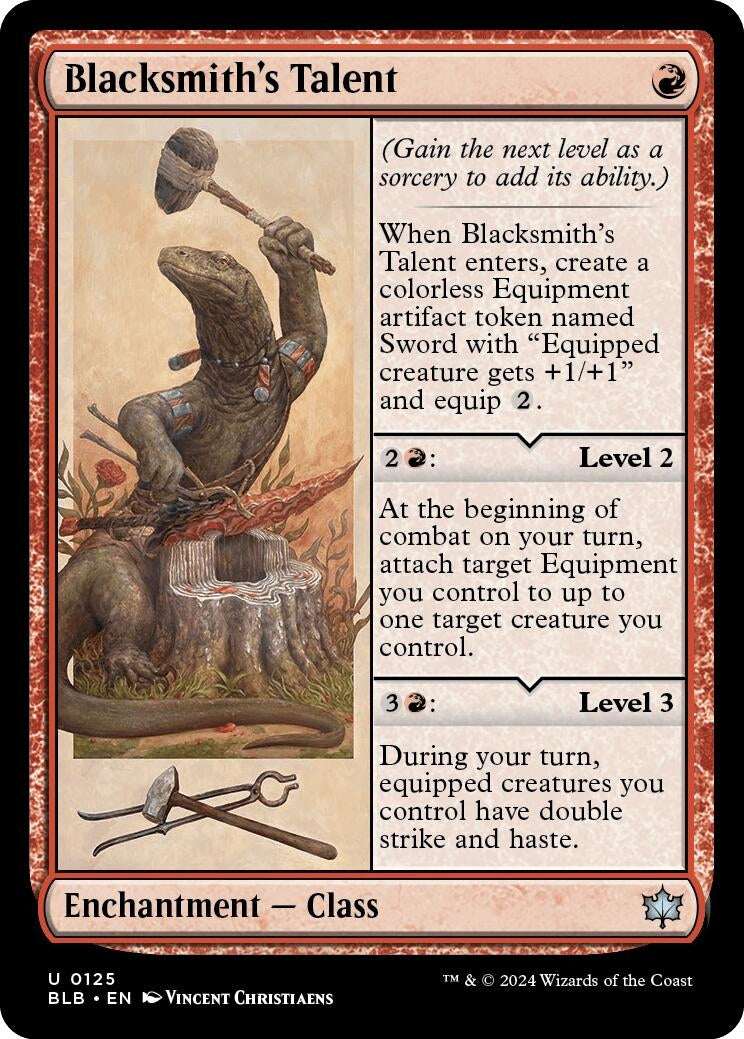 Blacksmith's Talent (125) (Bloomburrow)