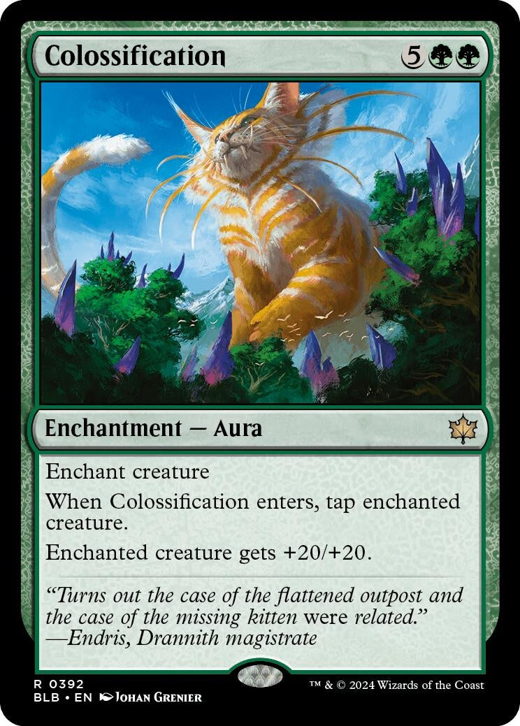 Colossification (392) (Bloomburrow)