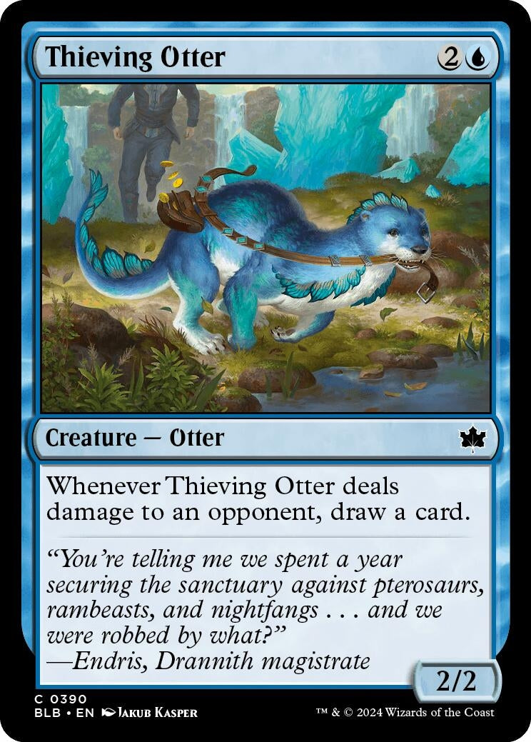Thieving Otter (390) (Bloomburrow)
