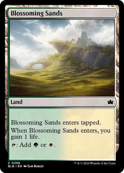 Blossoming Sands (396) (Bloomburrow)