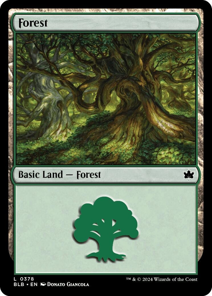 Forest (0378) (378) (Bloomburrow)