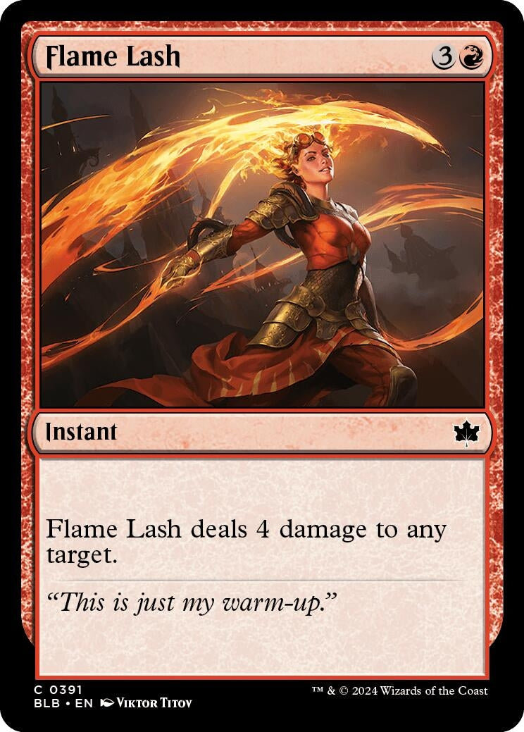 Flame Lash (391) (Bloomburrow)