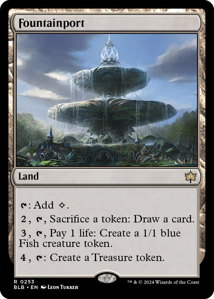 Fountainport (253) (Bloomburrow) (BLB)