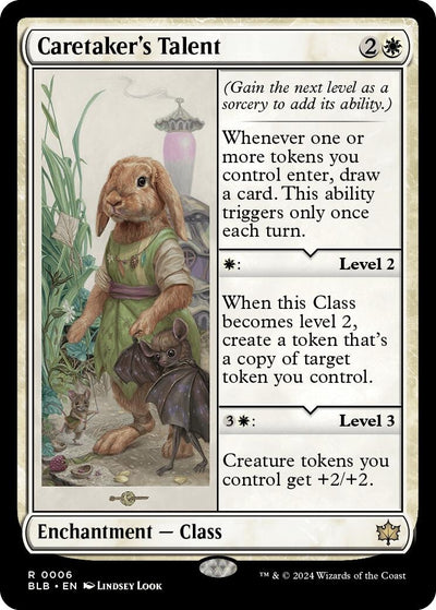 Caretaker's Talent (6) (Bloomburrow) (BLB)