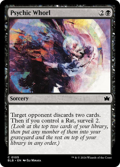 Psychic Whorl (105) (Bloomburrow)