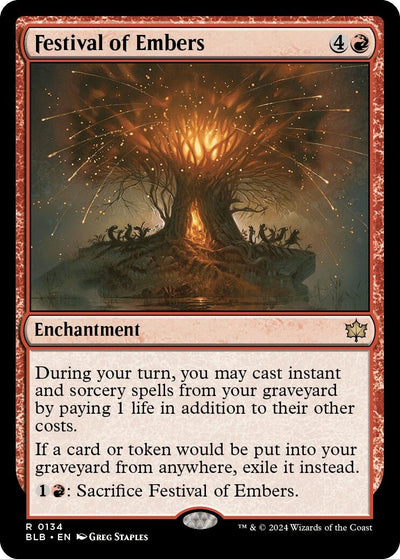Festival of Embers (134) (Bloomburrow)