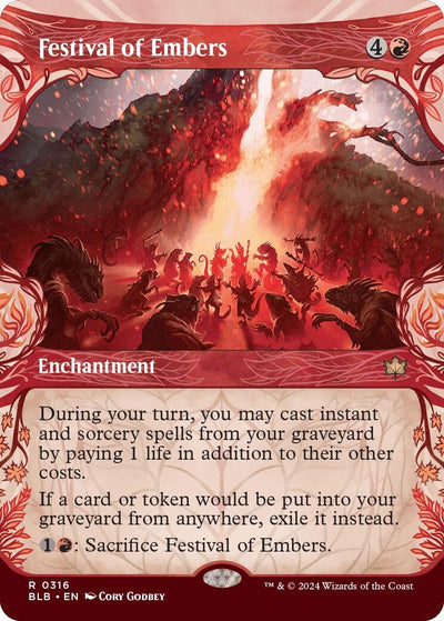 Festival of Embers (Showcase) (316) (Bloomburrow)