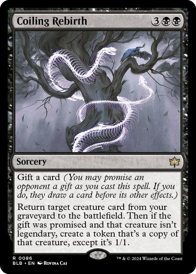 Coiling Rebirth (86) (Bloomburrow)