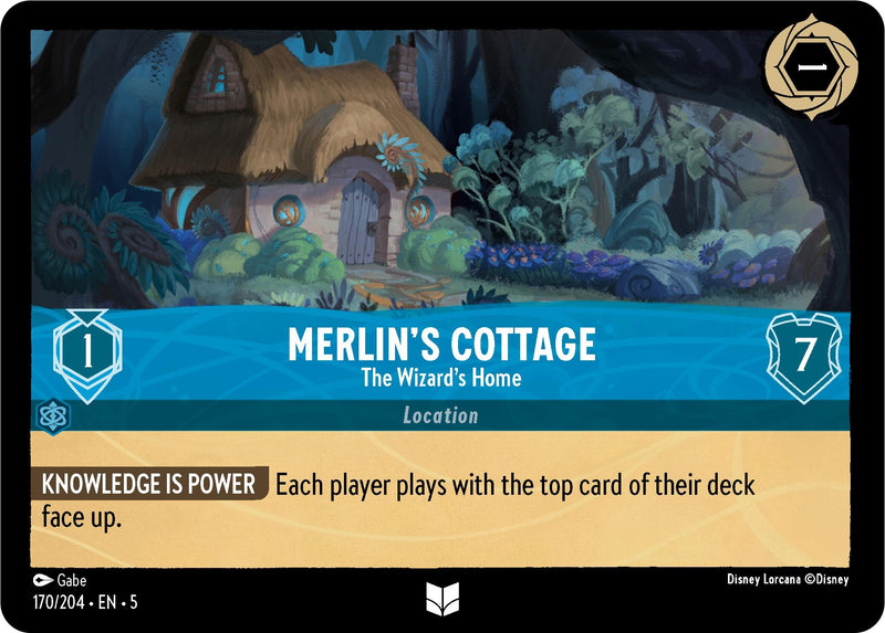 Merlin's Cottage - The Wizard's Home (170/204) (Shimmering Skies)