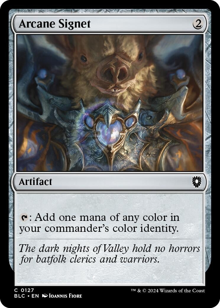 Arcane Signet (127) (Commander: Bloomburrow)