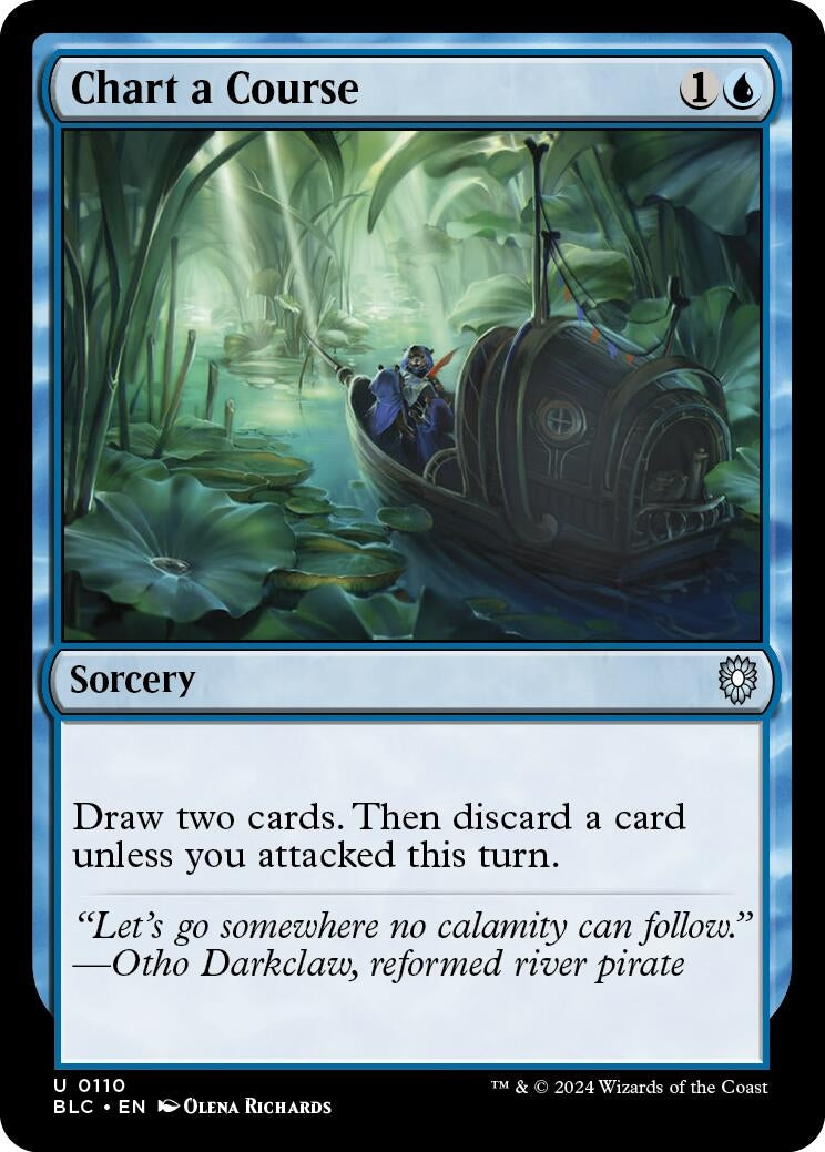 Chart a Course (110) (Commander: Bloomburrow)