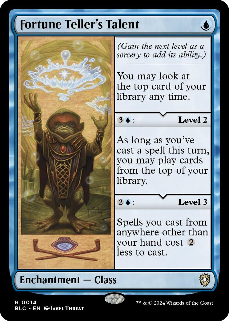 Fortune Teller's Talent (14) (Commander: Bloomburrow)