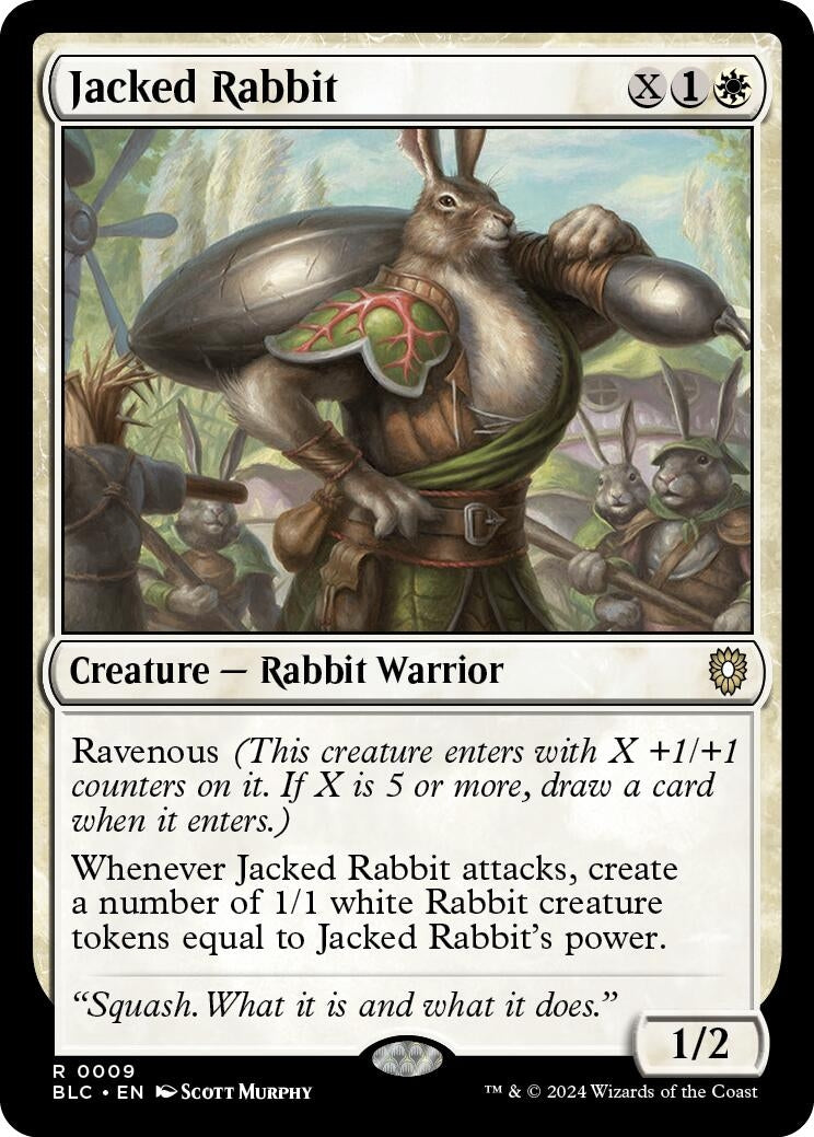 Jacked Rabbit (9) (Commander: Bloomburrow)