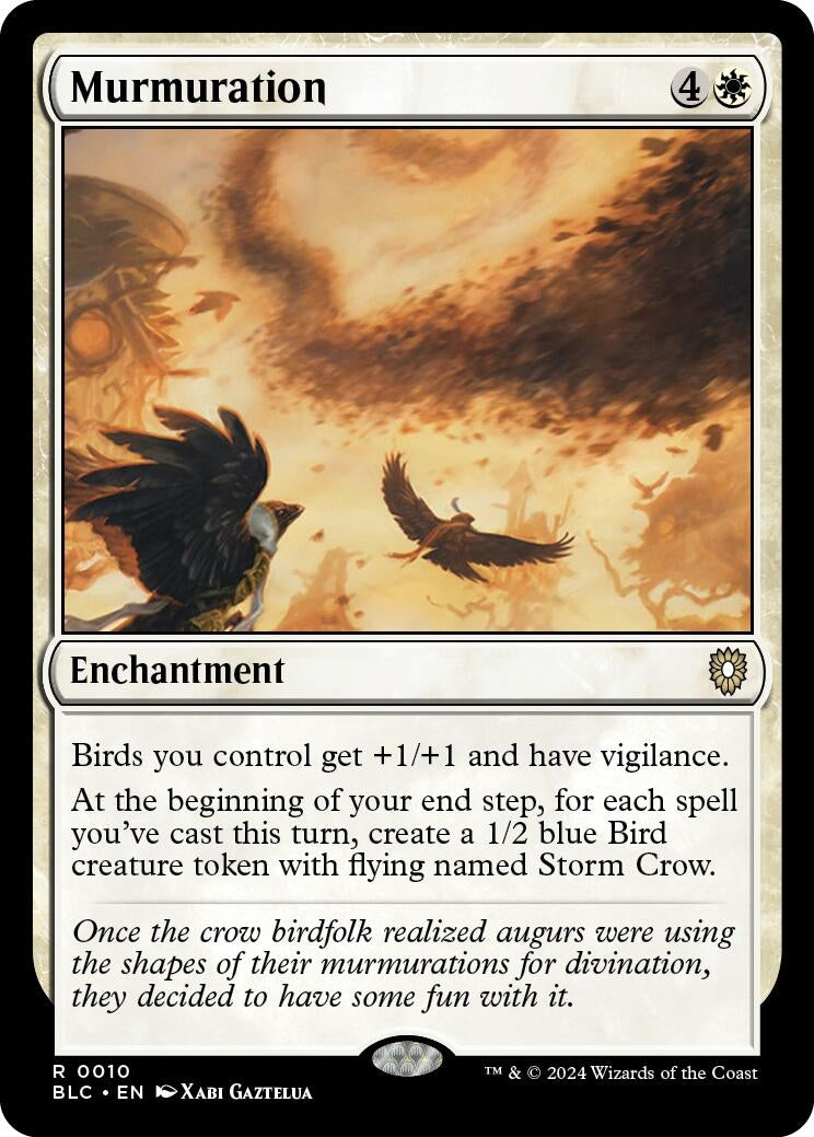 Murmuration (10) (Commander: Bloomburrow)