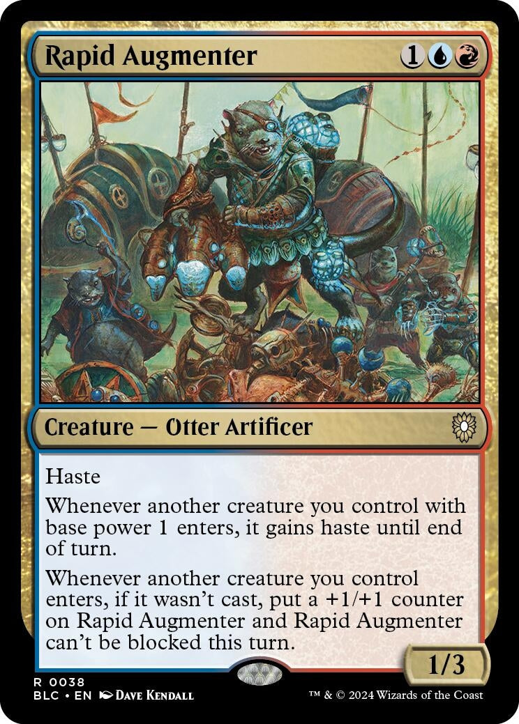 Rapid Augmenter (38) (Commander: Bloomburrow)