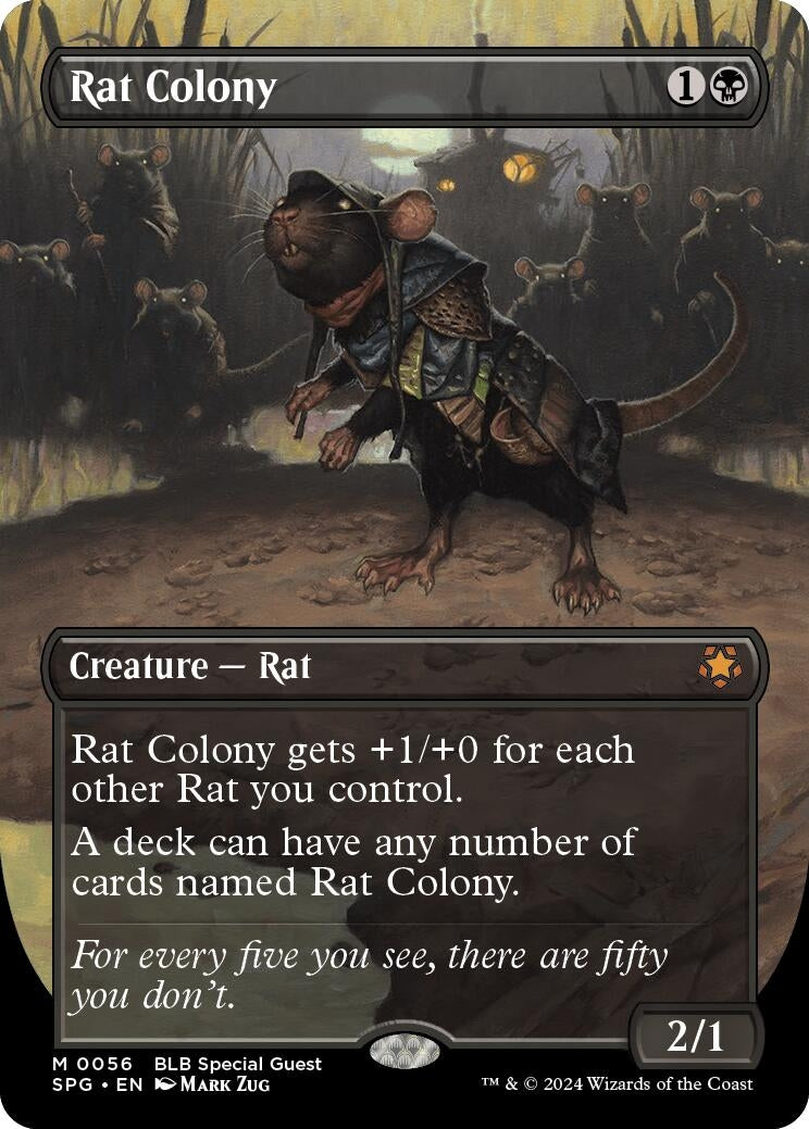 Rat Colony (Borderless) (56) (Special Guests)