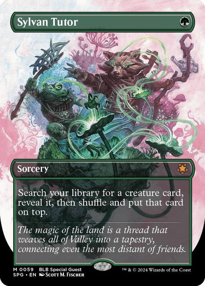 Sylvan Tutor (Borderless) (59) (Special Guests)
