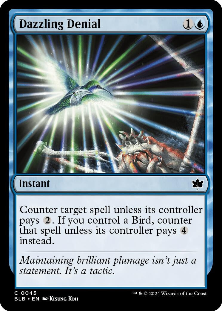 Dazzling Denial (45) (Bloomburrow)