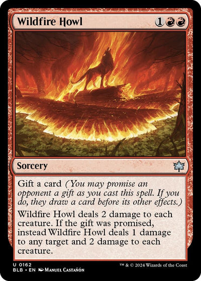 Wildfire Howl (162) (Bloomburrow)