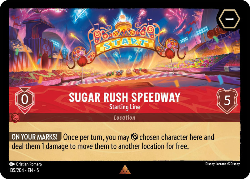 Sugar Rush Speedway - Starting Line (135/204) (Shimmering Skies)