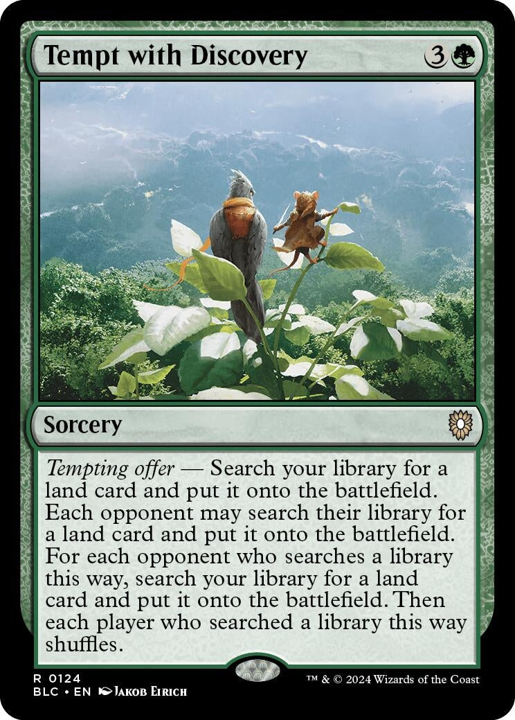 Tempt with Discovery (124) (Commander: Bloomburrow)