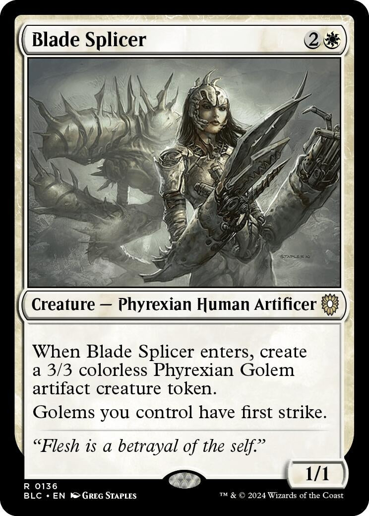 Blade Splicer (136) (Commander: Bloomburrow)