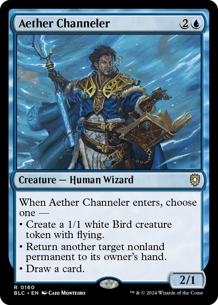 Aether Channeler (160) (Commander: Bloomburrow)