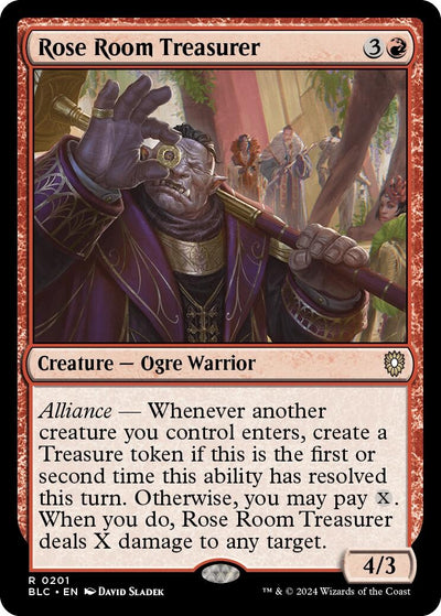 Rose Room Treasurer (201) (Commander: Bloomburrow)