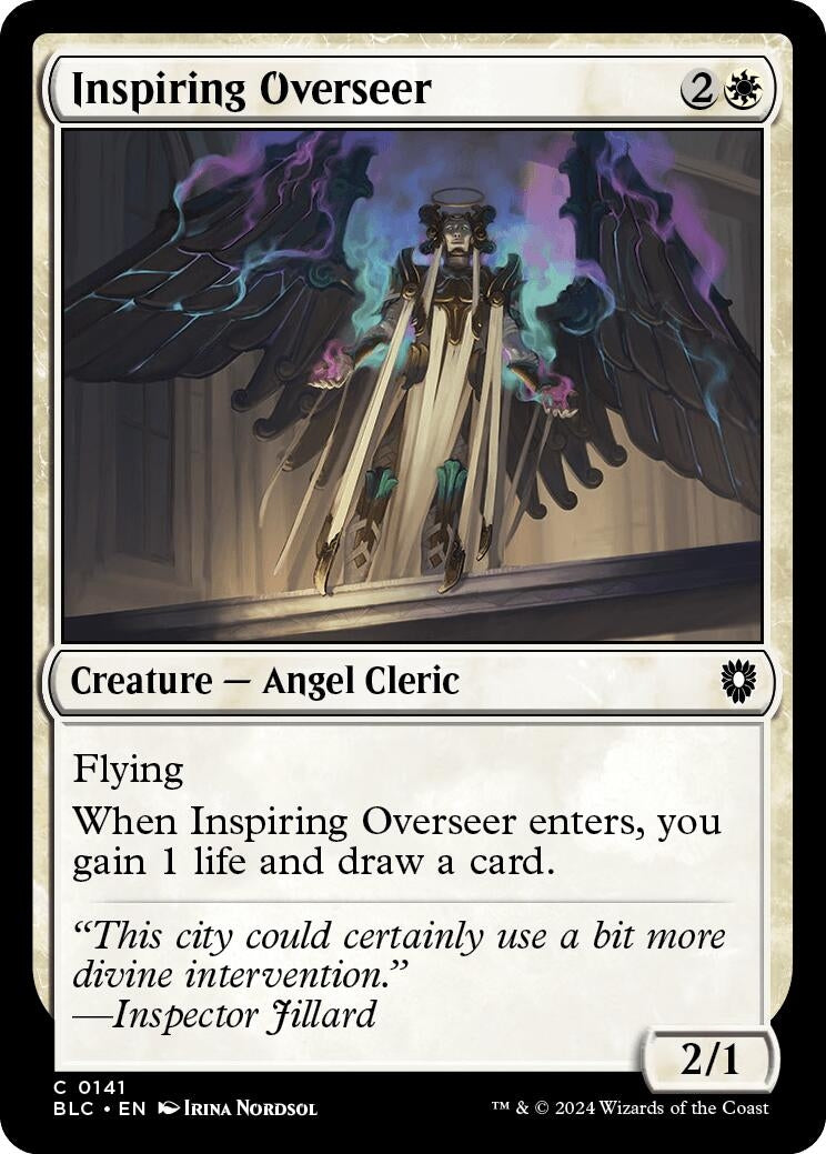 Inspiring Overseer (141) (Commander: Bloomburrow)