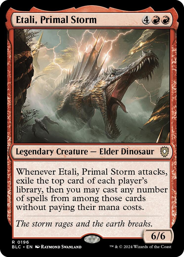 Etali, Primal Storm (196) (Commander: Bloomburrow)