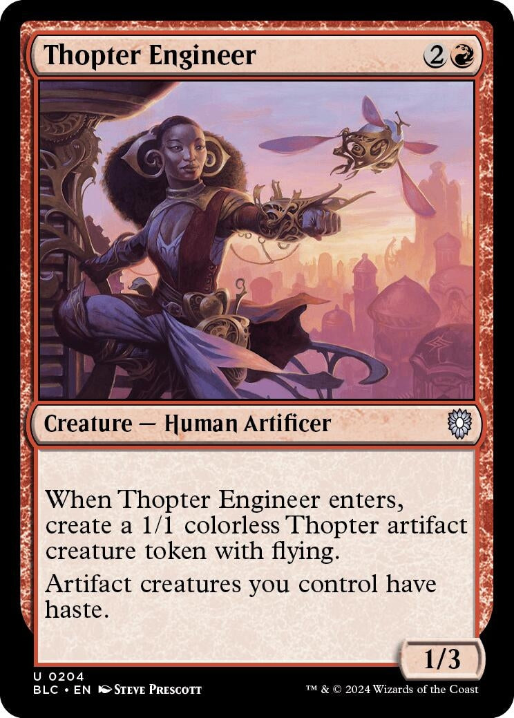Thopter Engineer (204) (Commander: Bloomburrow)