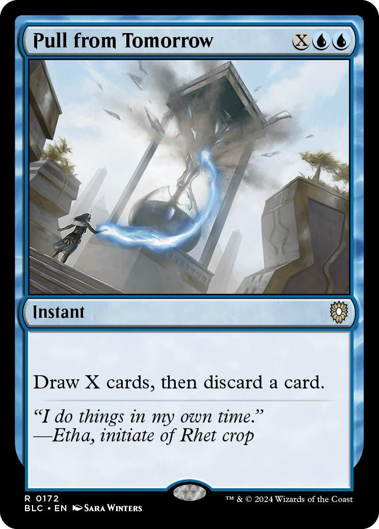 Pull from Tomorrow (172) (Commander: Bloomburrow)