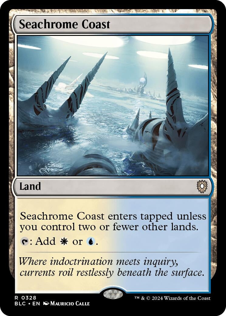 Seachrome Coast (328) (Commander: Bloomburrow)