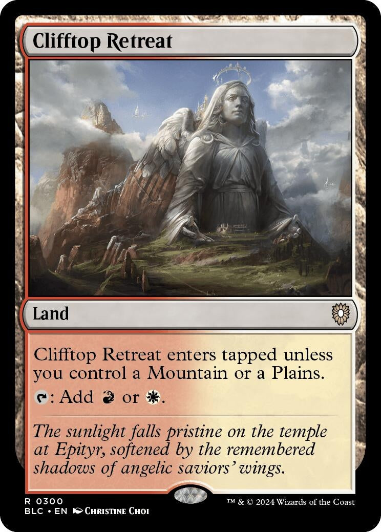 Clifftop Retreat (300) (Commander: Bloomburrow)