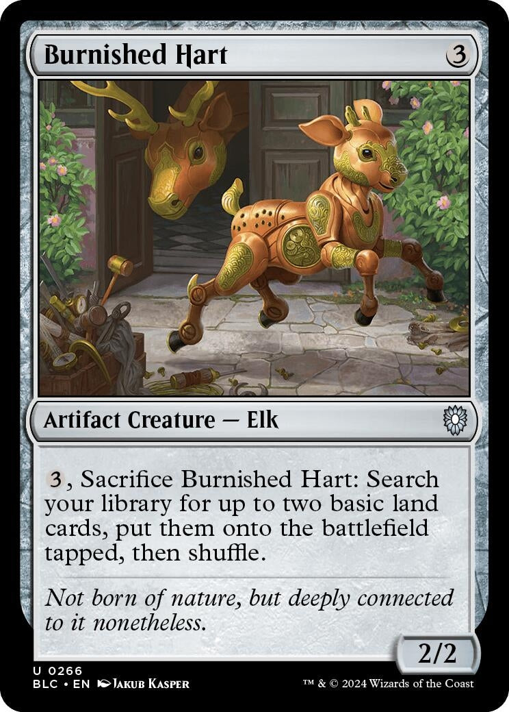 Burnished Hart (266) (Commander: Bloomburrow)