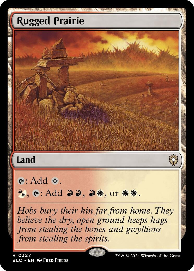 Rugged Prairie (327) (Commander: Bloomburrow)