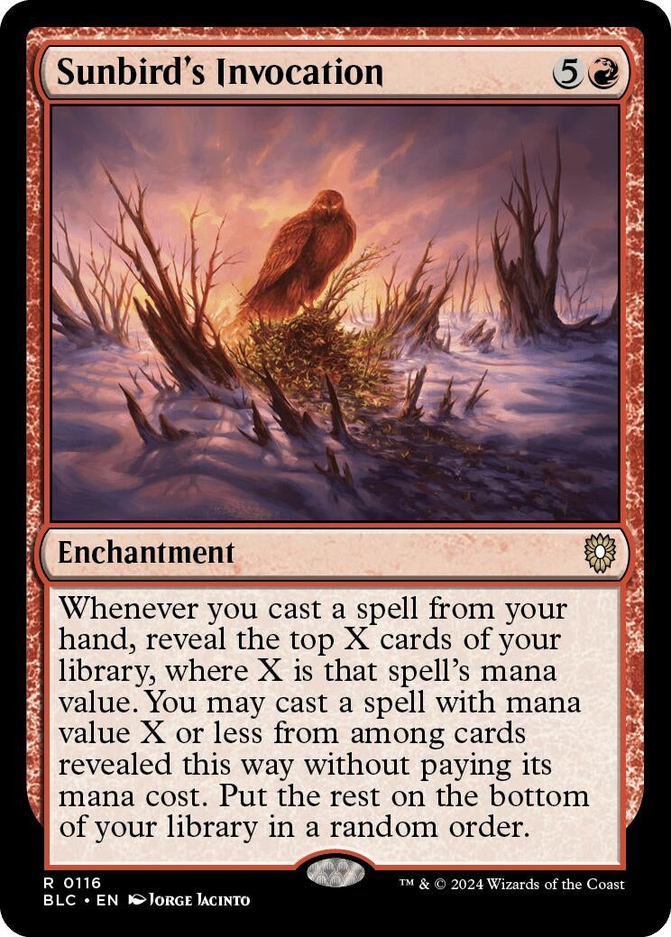 Sunbird's Invocation (116) (Commander: Bloomburrow)
