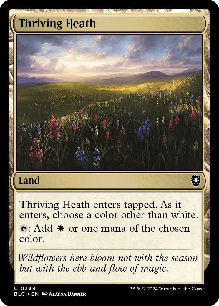 Thriving Heath (348) (Commander: Bloomburrow)