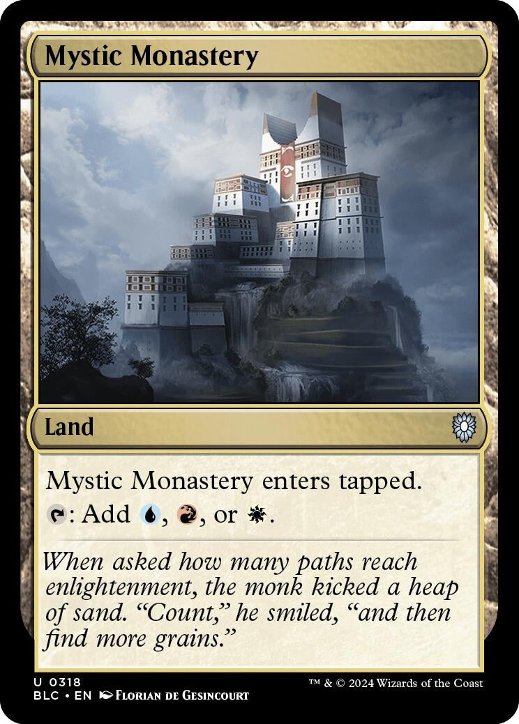 Mystic Monastery (318) (Commander: Bloomburrow)