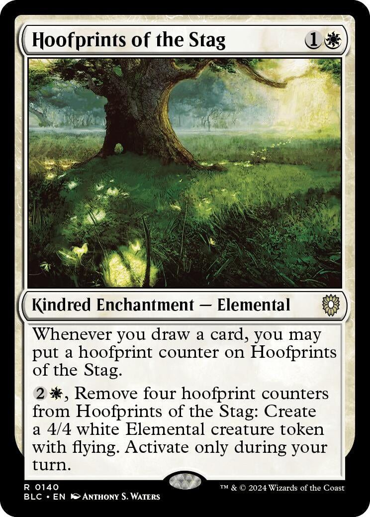 Hoofprints of the Stag (140) (Commander: Bloomburrow)