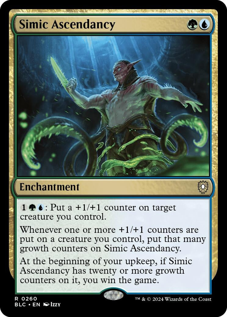 Simic Ascendancy (260) (Commander: Bloomburrow)