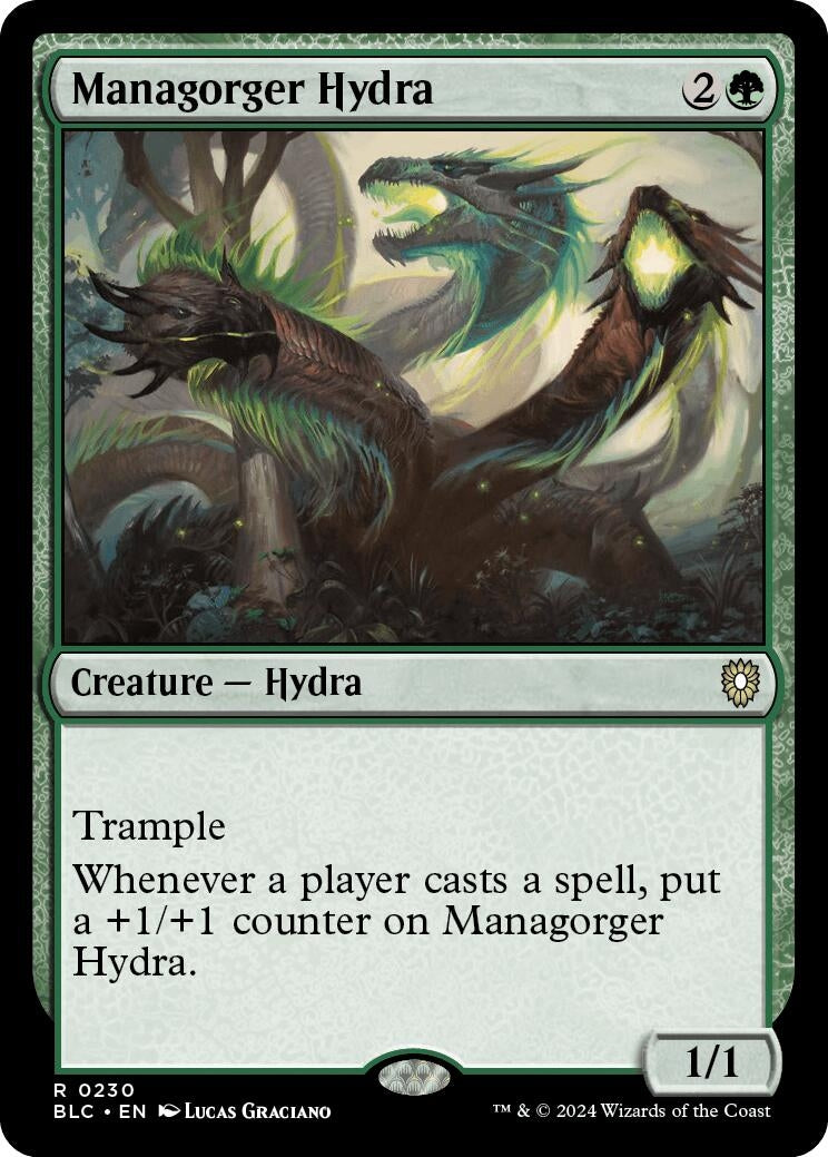 Managorger Hydra (230) (Commander: Bloomburrow)
