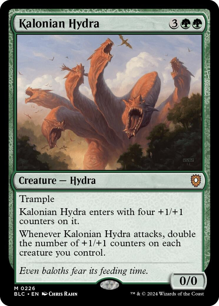 Kalonian Hydra (226) (Commander: Bloomburrow)