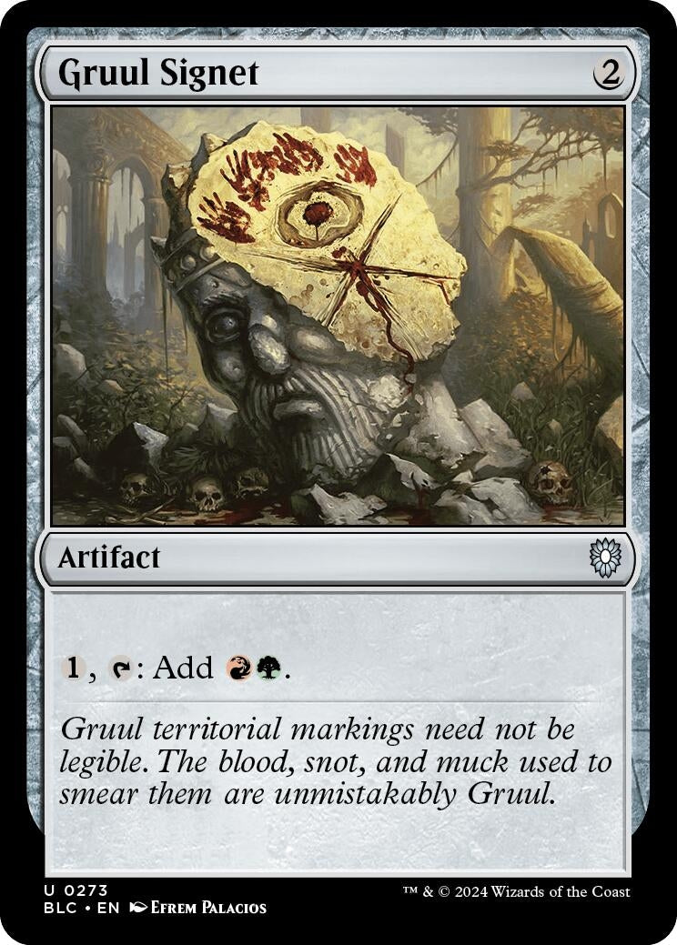 Gruul Signet (273) (Commander: Bloomburrow)