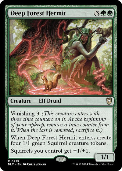Deep Forest Hermit (213) (Commander: Bloomburrow)